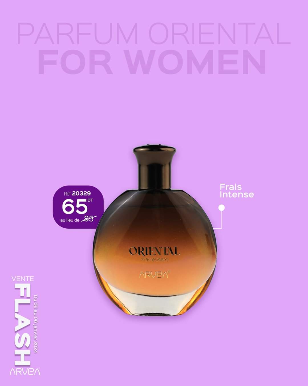 Arvea parfum oriental for women 