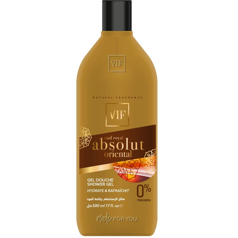 Vif Gel douche Absolut Oriental Oud Royal 500ml