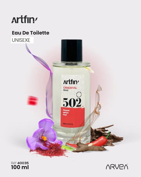 ARVEA ARTFIN EAU DE TOILETTE  UNISEXE 502