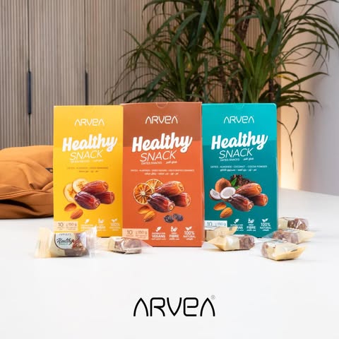 ARVIA HEALHY  SNACK DATTES AMANDES 