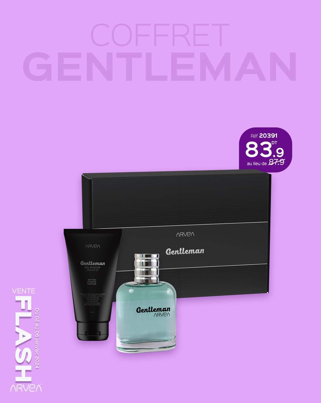 Arvea coffret gentleman