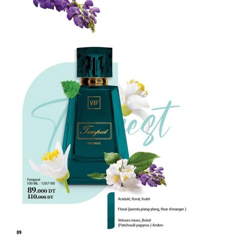 VIF PARFUM TEMPEST 