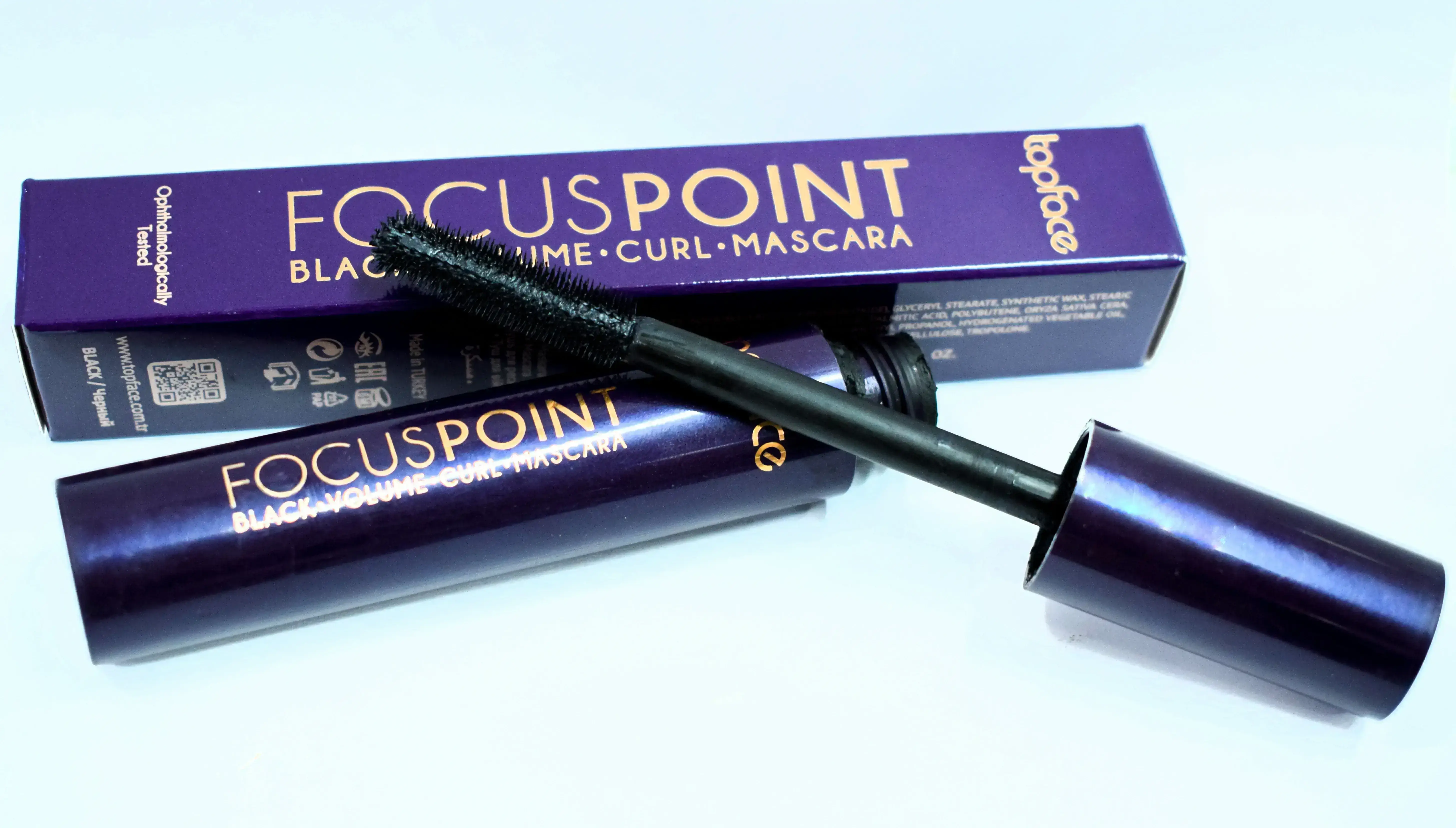 Focus Point Black- Volume -curl Mascara 