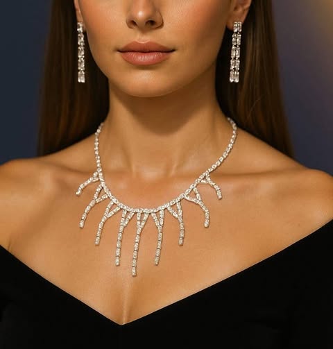 COLIER ET BOUCLES D OREILLES 