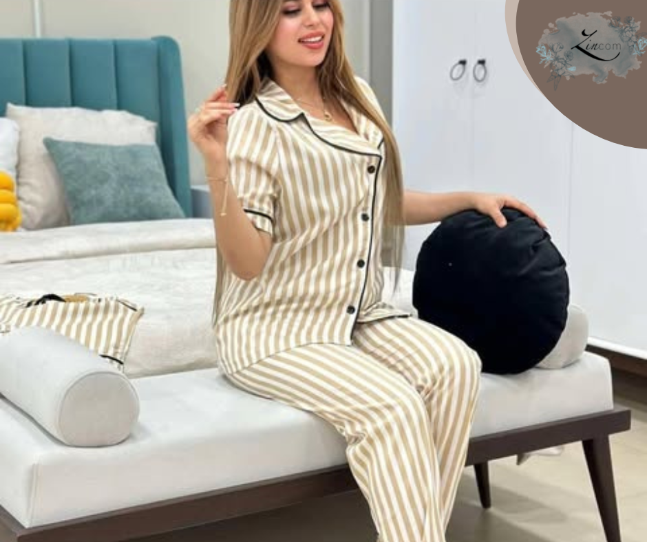 PYJAMA CHEMISIER M/L/XL/2XL/3XL