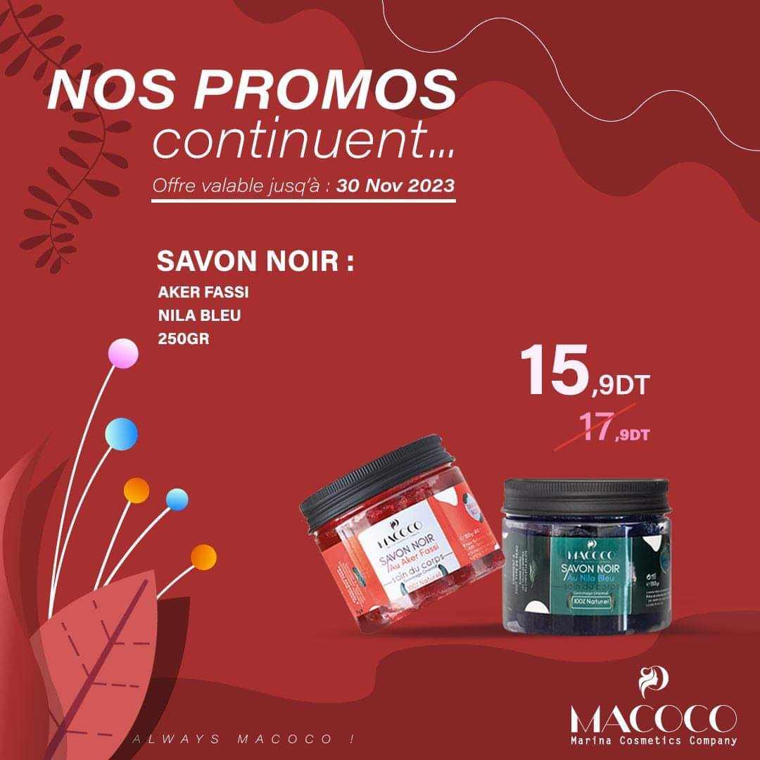 Macoco savon noir 