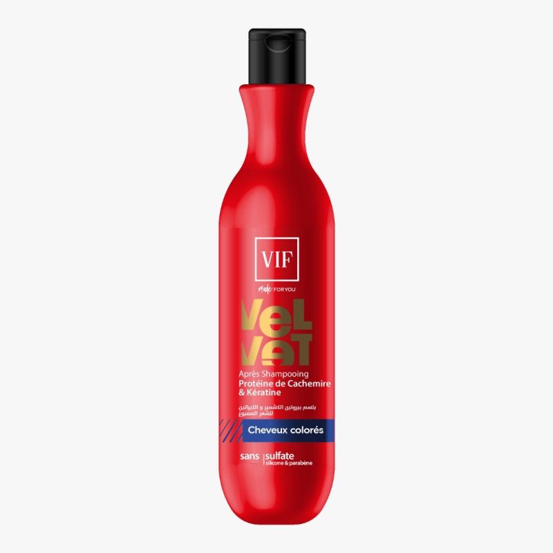 Vif Après Shampoing Velvet Cheveux Colorés 500 ml