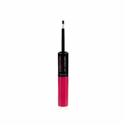 Rouge à Lèvres Liquide Permanent 2 En 1 Et Eyeliner Fuchsia