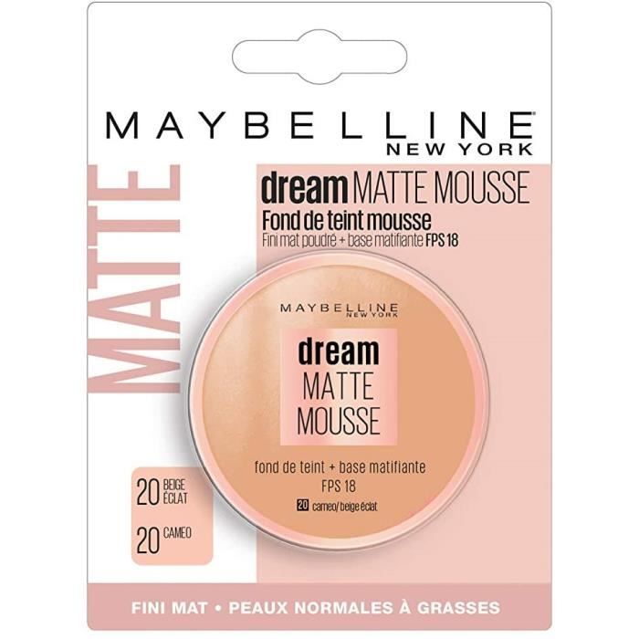 maybelline fond de teint mosse