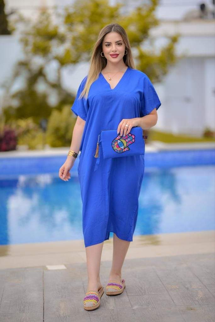 Robe Femme Bleu 