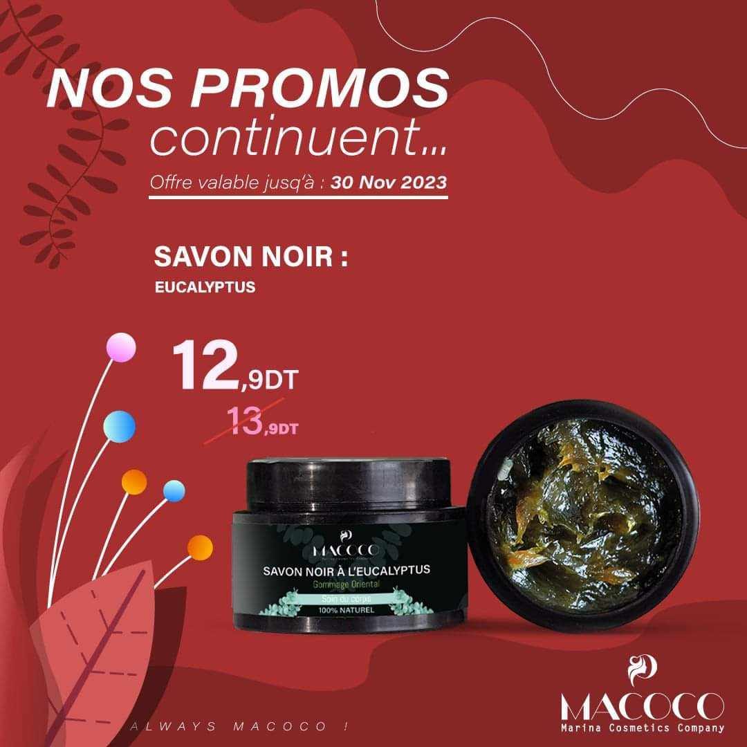 Macoco savon noir 