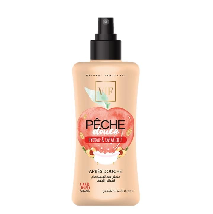 Vif Crème après douche Pêche Douce 180ml