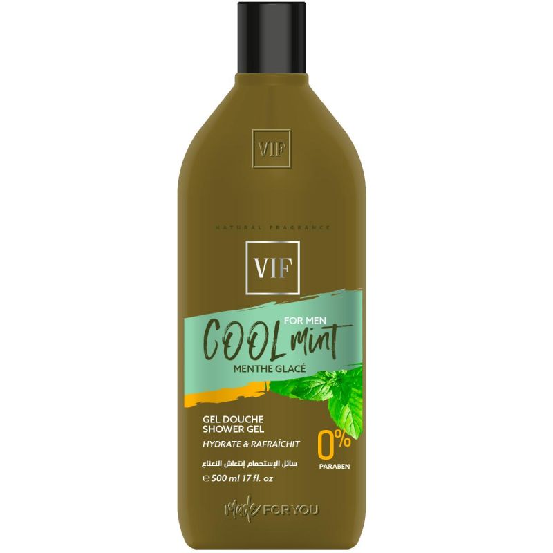 Vif Gel douche Cool Mint 500ml