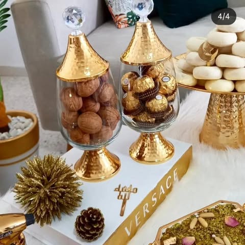 VASE BOUTEILLES BONBONNIERE EN VERRE