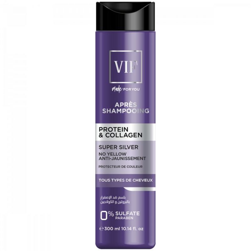 Vif Apres Shampoing Protein&Collagen Super Silver 300 ml