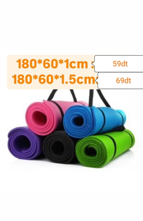 Tapis yoga 1cm/1.5cm 180*60*