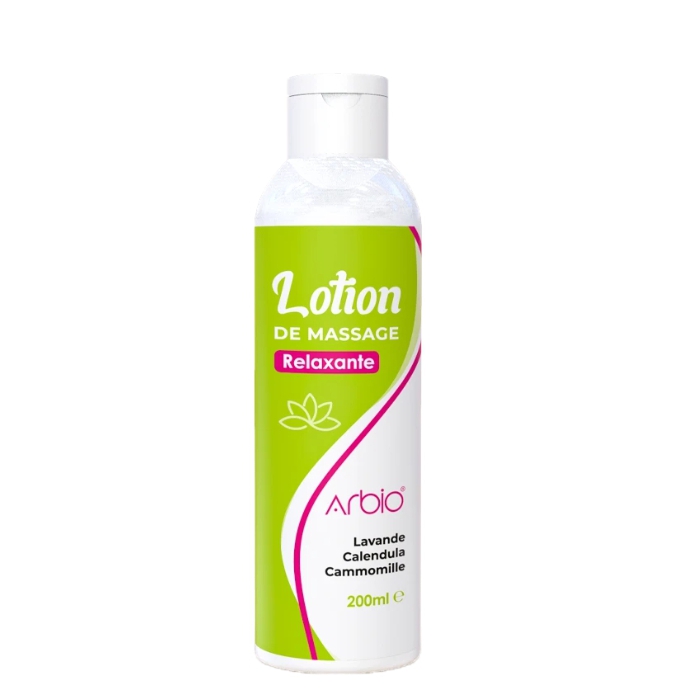 Lotion de massage relaxante