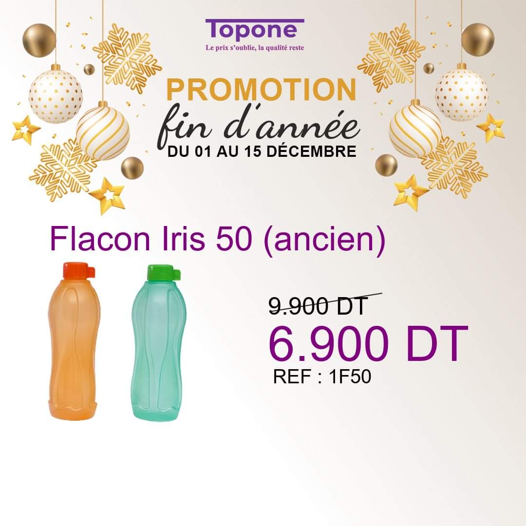 TOPONE FLACON IRIS 50(ancien) 