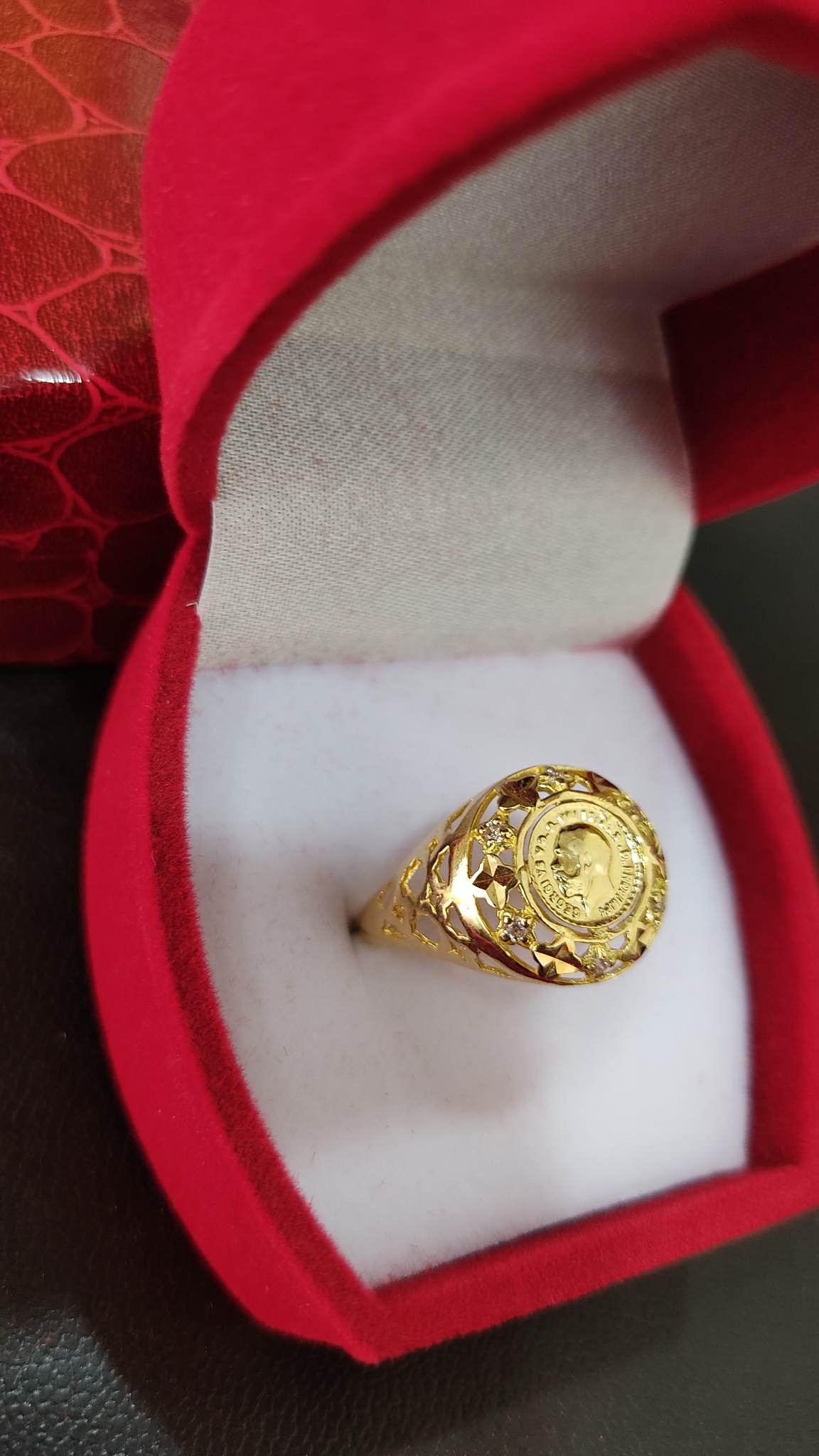 Bague d'or 