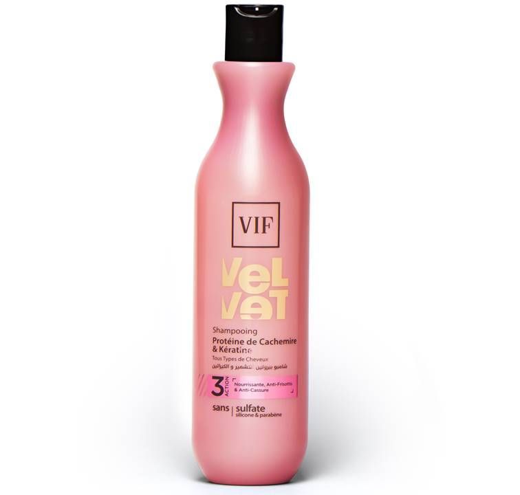 Vif Shampooing Velvet Tous Types De Cheveux 500ml