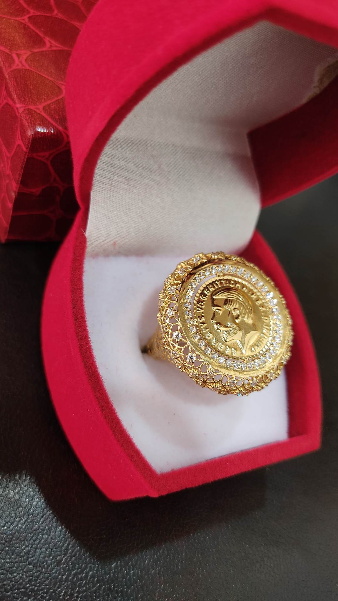 Bague d'or 