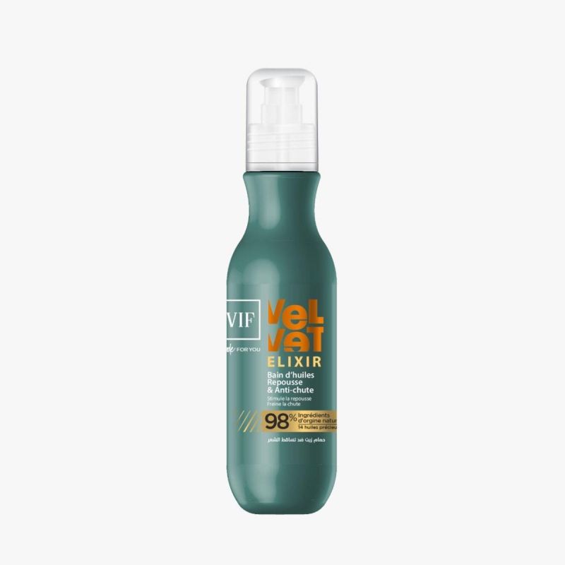 Vif Bain D'Huile Velvet Elixir anti-chute160 ml