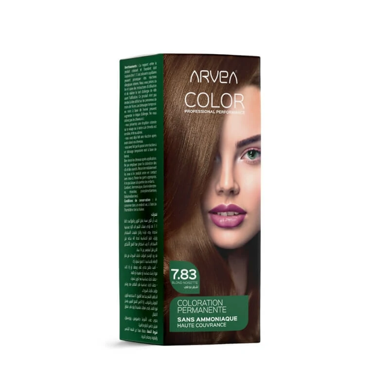 Coloration Sans Ammoniaque Blond Noisette 7.83