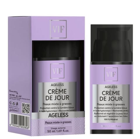 VIF  AGELESS  CREME DE JOUR PEAUX MIXTE A GRASSES