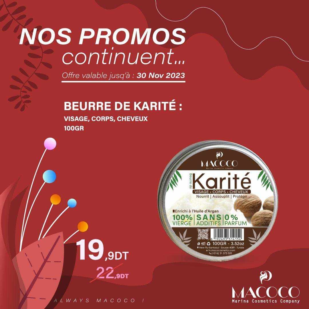 Macoco beurre de karité