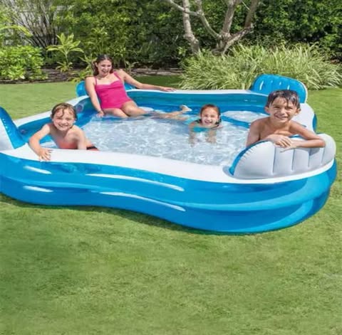 PLAGE Piscine gonflableINTEX2.29/2.29cm