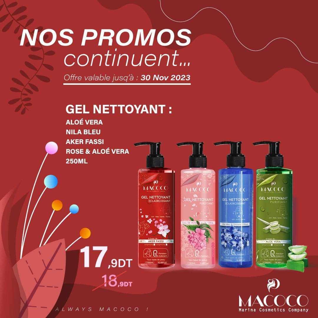 Macoco gel nettoyant 