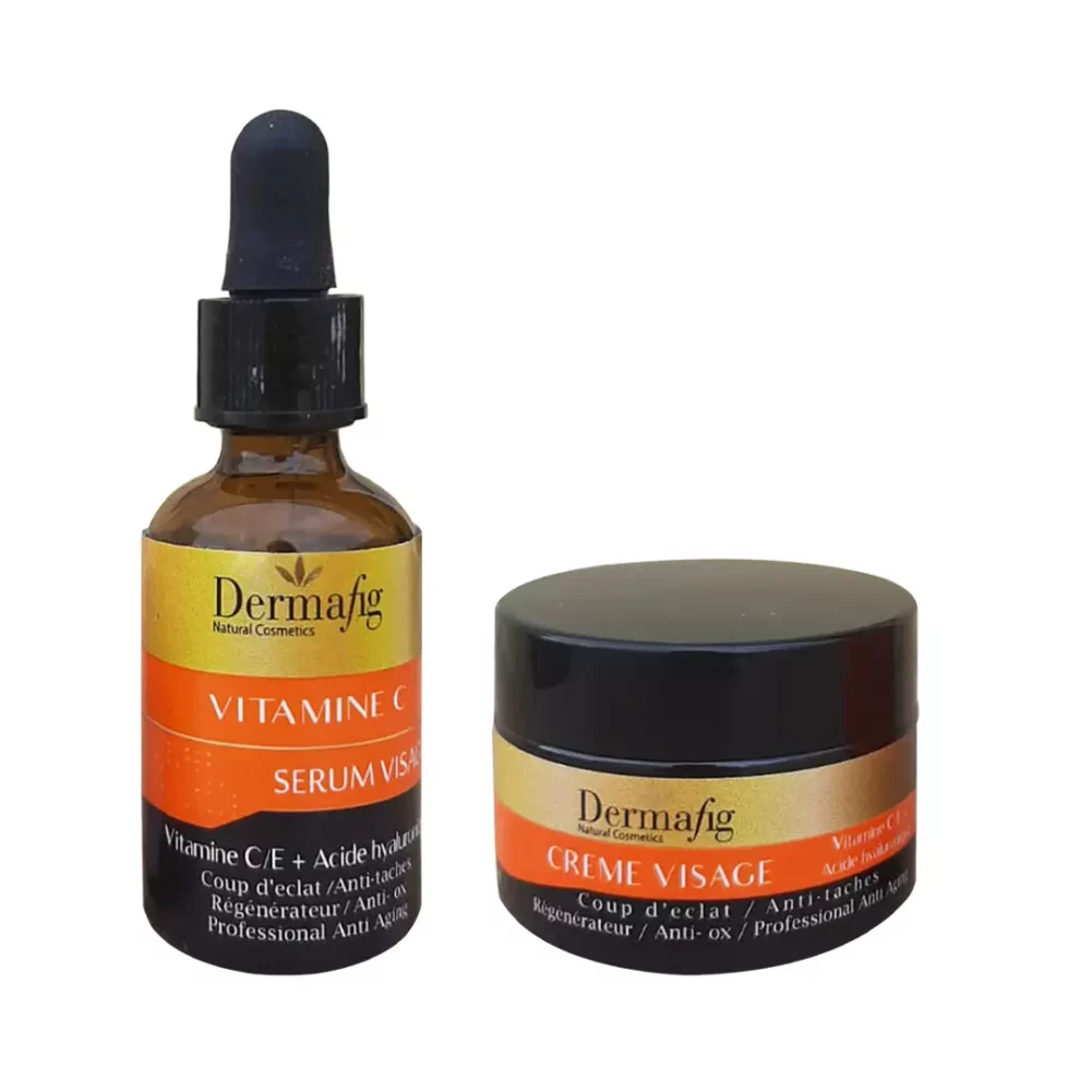 DERMAFIG PACK VITAMINE C, E ET ACIDE HYALURONIQUE