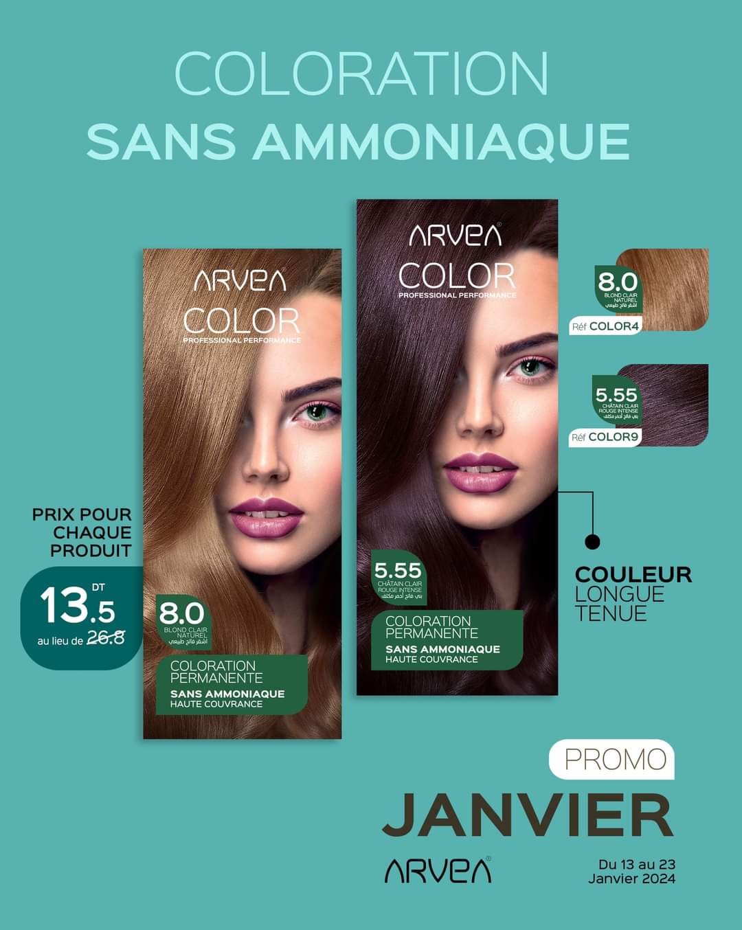 Coloration sans ammoniaque 