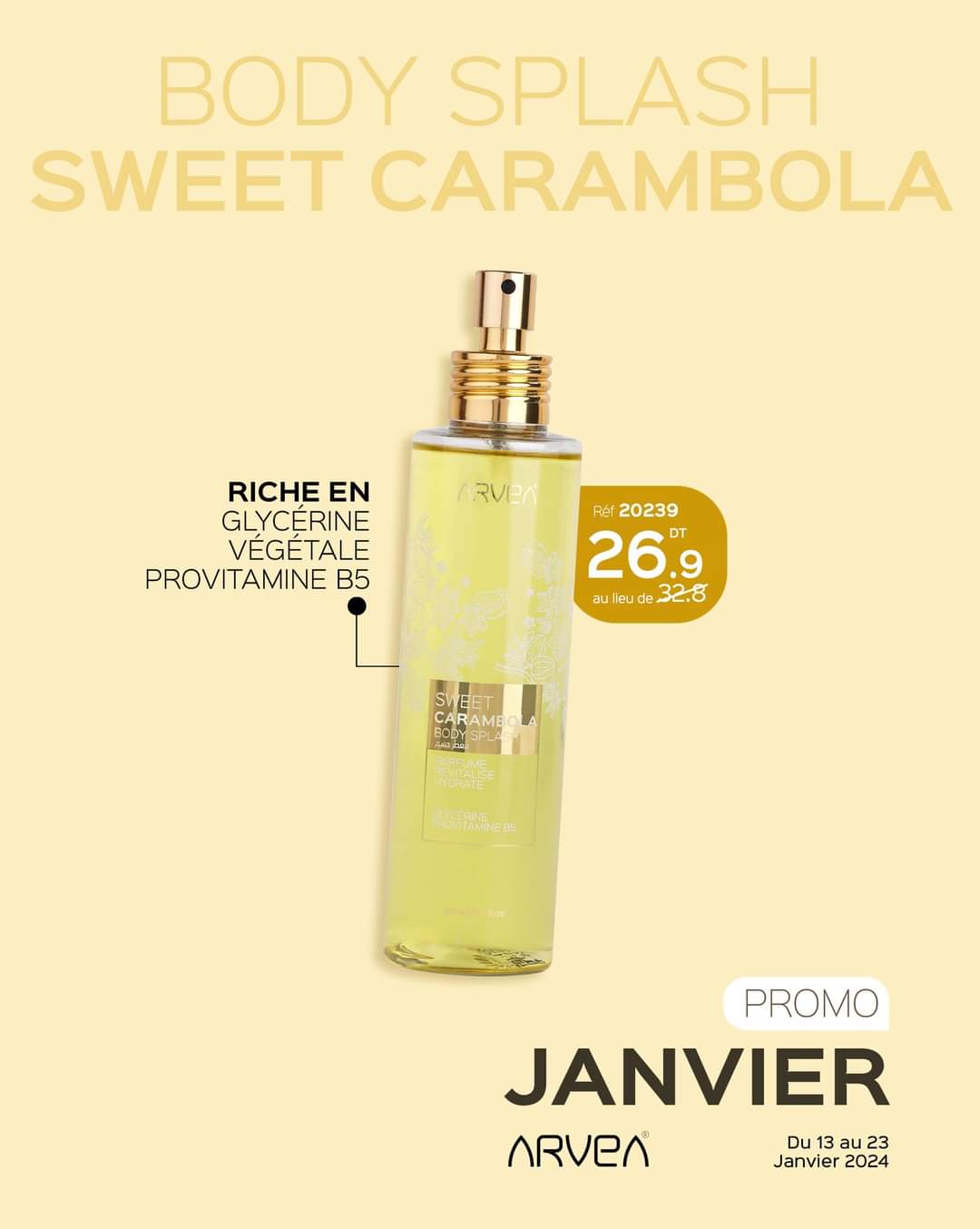 Body splash sweet carambola 