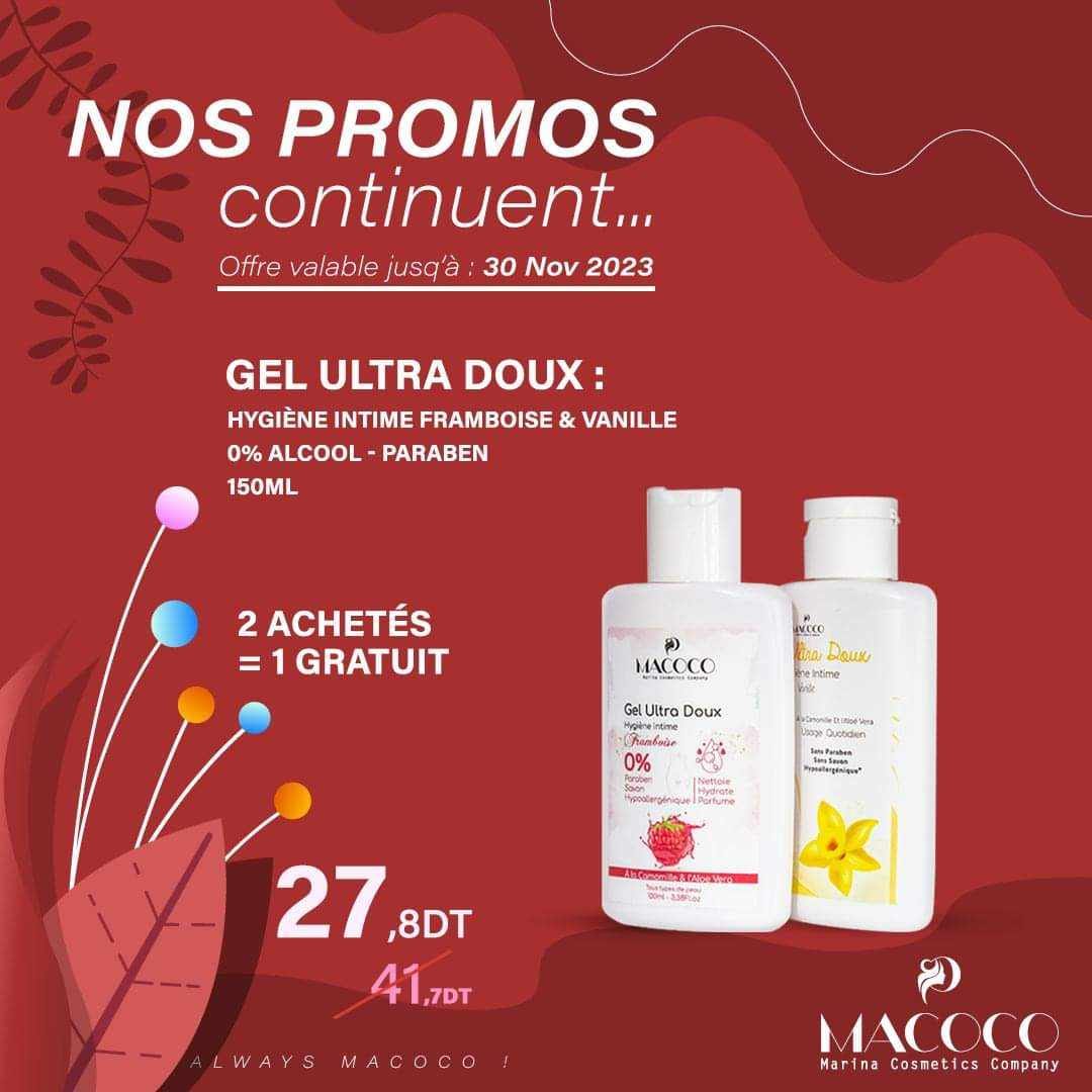 Macoco gel ultra doux 