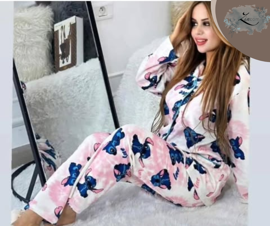 PYJAMA CHEMISIER M/L/XL/2XL/3XL