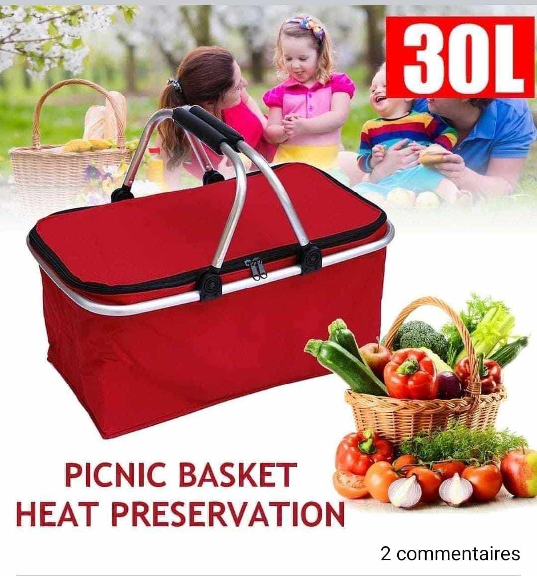 Picnic Basket Heat Preservation 30 L 