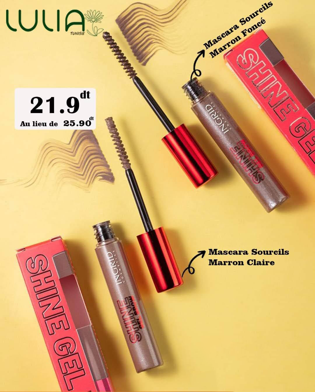 LULIA mascara Soureils Marron 