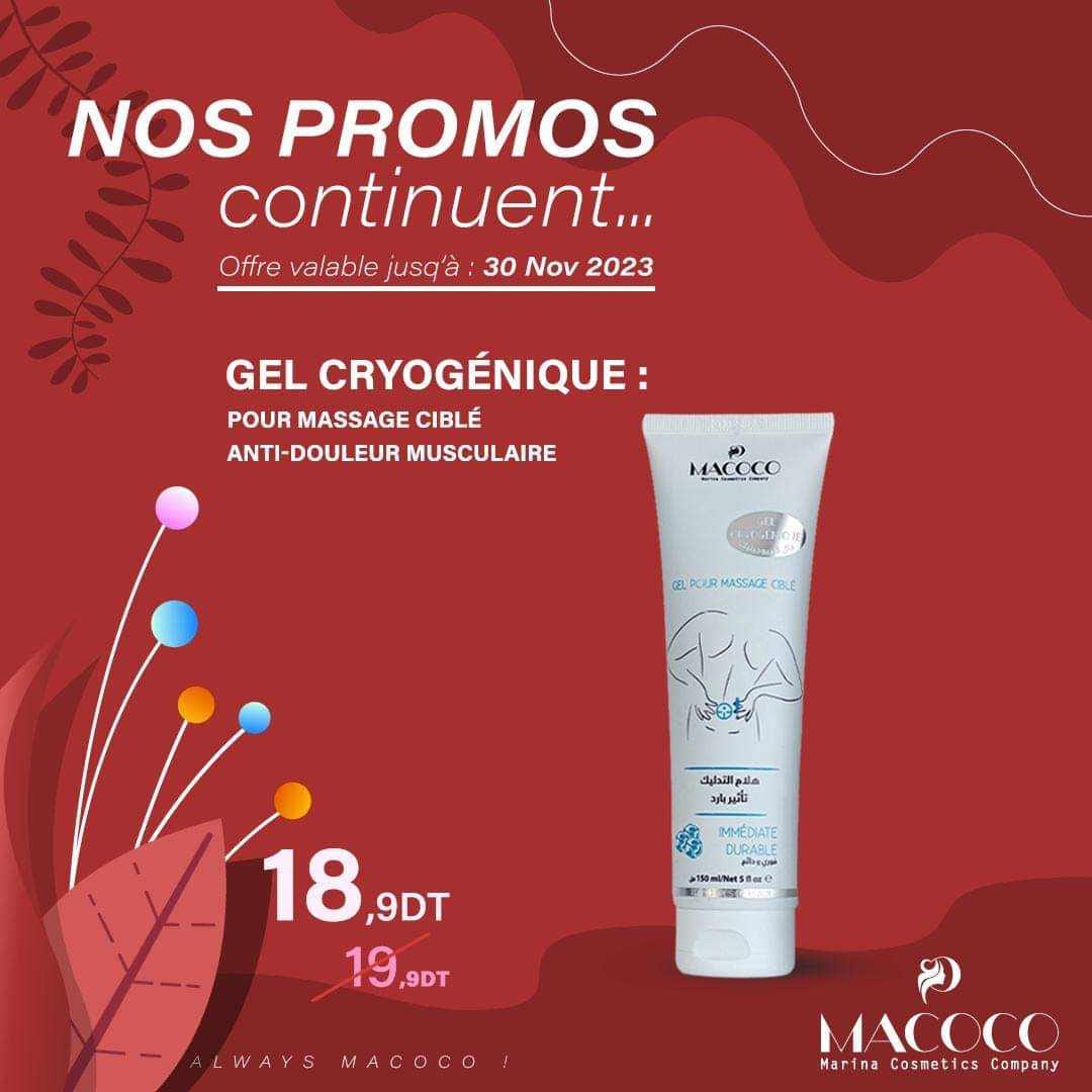 Macoco gel cryogénique 