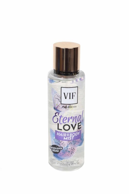 Vif Brume de corps et cheveux Eternal Love 250 ml/Brume de corps et cheveux Endless Love 250ml/Brume de corps et cheveux First Love 250ml /Brume de co