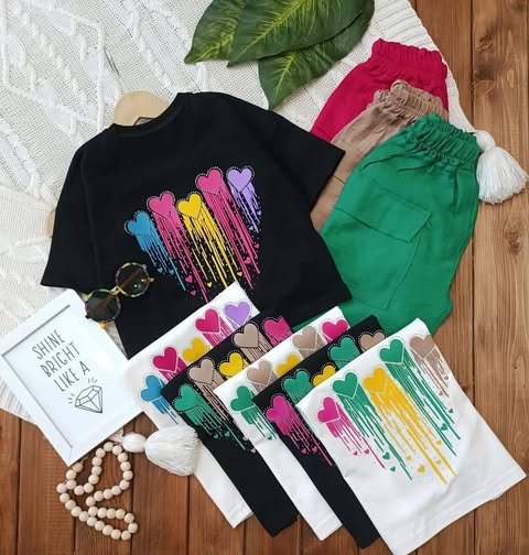 ENSEMBLE DEUX PIECES POUR FILLES