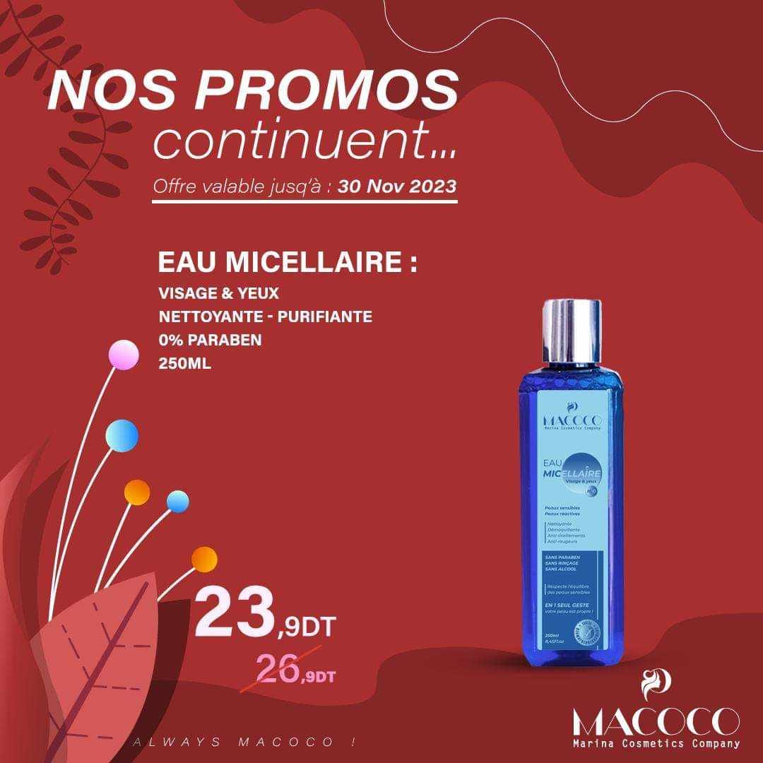 Macoco eau micellaire 