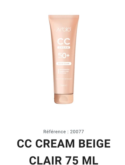 ECRAN SOLAIRE CC TEINTE WATREPROOF