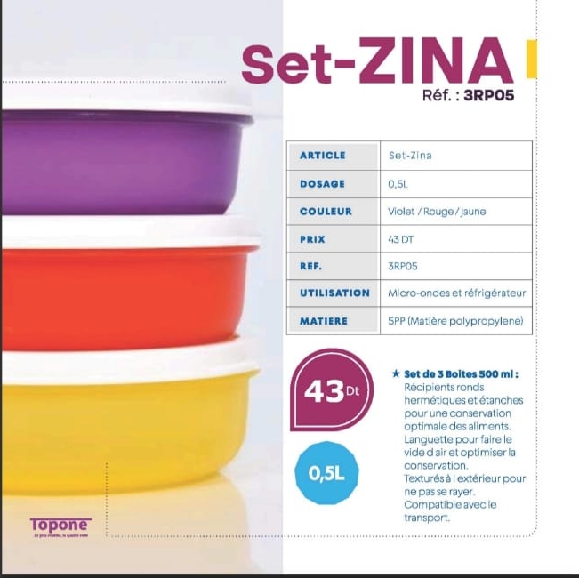 Topone Set-ZINA