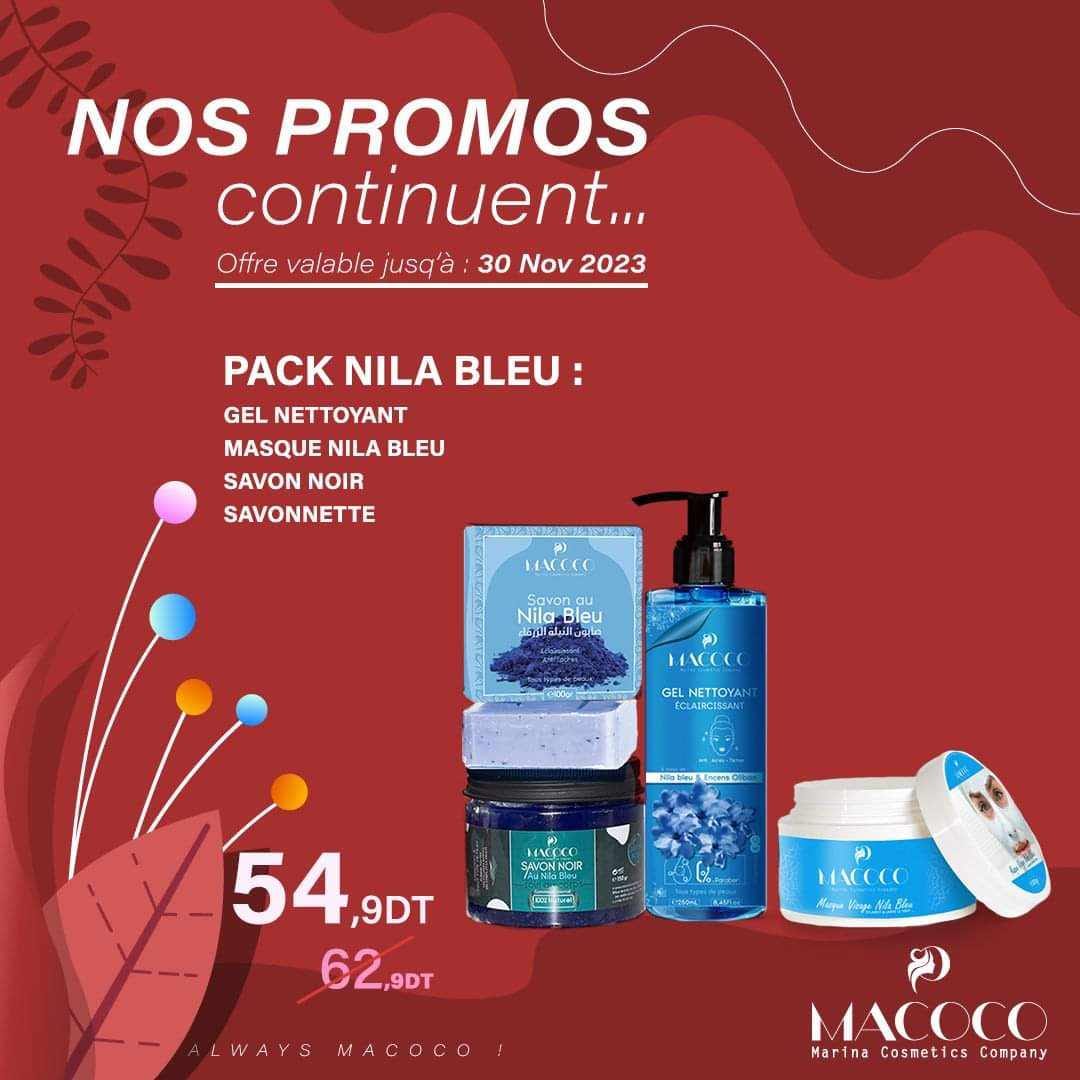 Macoco pack nila bleu