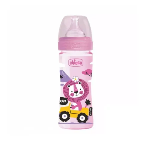 CHICCO BIBRON EN PLASTIQUE GIRL 250ML