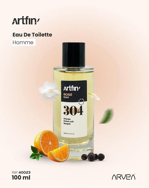 ARVEA ARTFIN EAU DE TOILETTE  HOMME 304