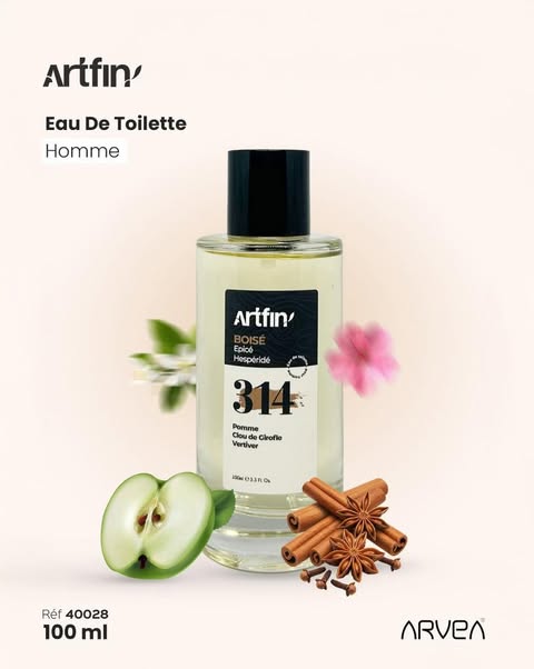ARVEA ARTFIN EAU DE TOILETTE HOMME 314